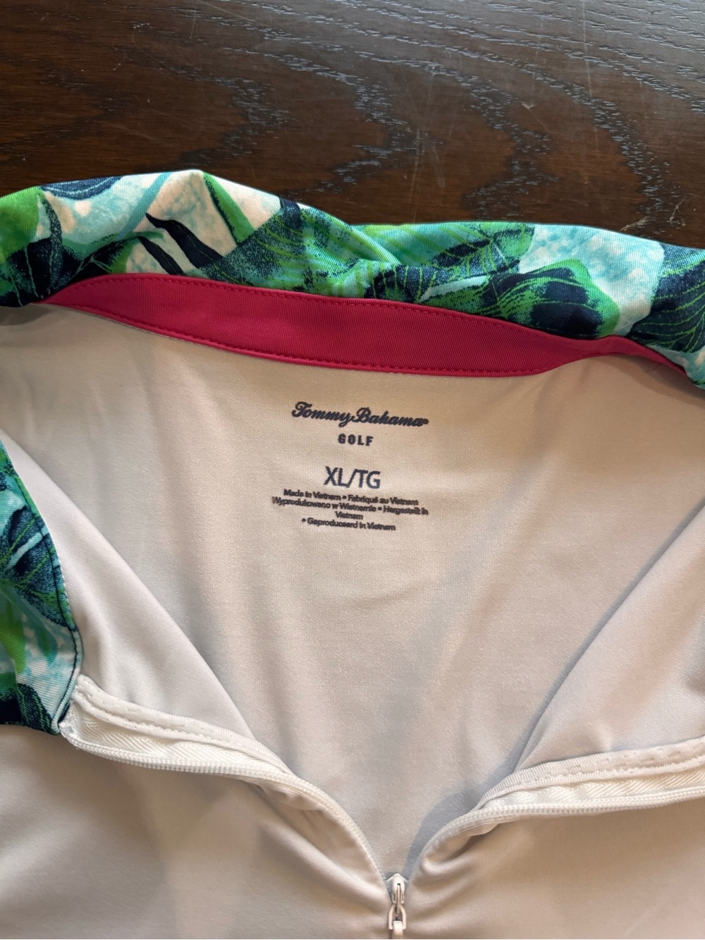 TOMMY BAHAMA Golf XL Collared Top & Tropical Print Skort 2-Pc Set UPF 50 - Picture 3 of 7